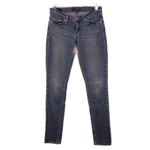 Levis Too Superlow 524 Faded Denim Jeans, Size 5M